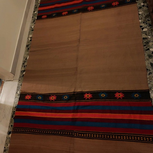 Handmade wool kilim 2.34x1.30 like new