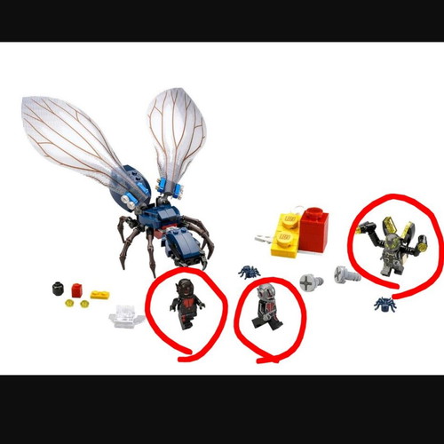 Lego Marvel Super Heroes Ant-Man Final Battle Minifigures new