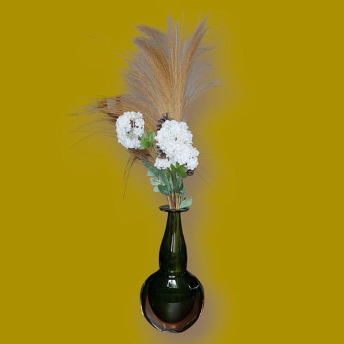 Murano vase used, height 0.40 cm