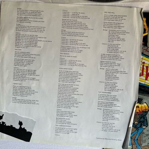 Helloween Live in the U.K vinyl like new, first Greek copy