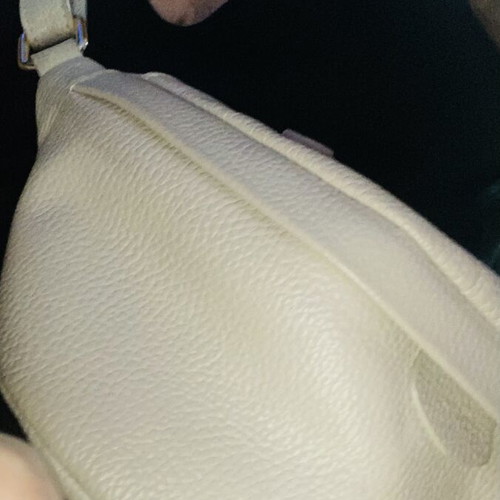 Guy Laroche belt bag new, beige leather