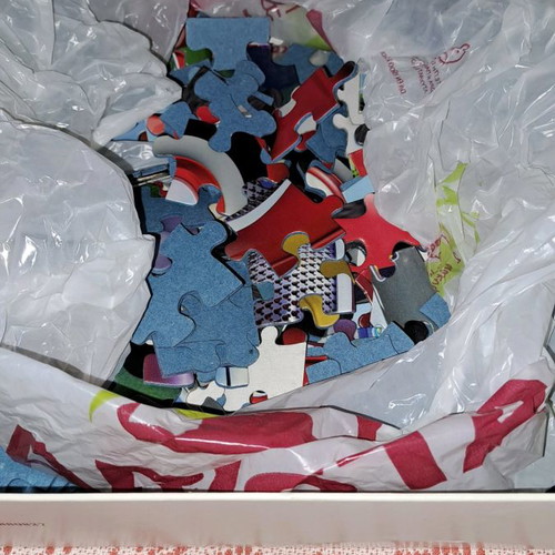 Mickey Mouse puzzle used, 2 puzzles 100 pieces Disney