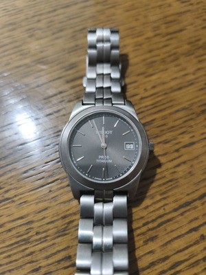 Tissot PR 50 Titanium ρολόι σαν καινούργιο με πλήρη μπρασελέ γκρι