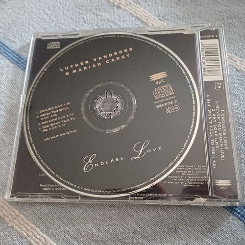 Luther Vandross & Mariah Carey Endless Love CD single, ποπ