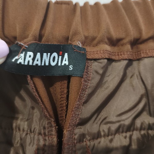 Paranoia high-waisted brown pants size S like new