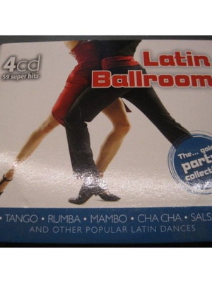 Latin Ballroom 4CD The Gold Party Collection like new