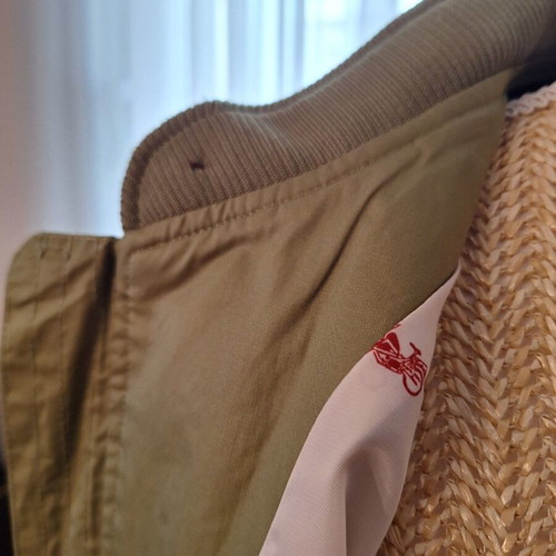 Wesc men's summer jacket like new, light green, cotton