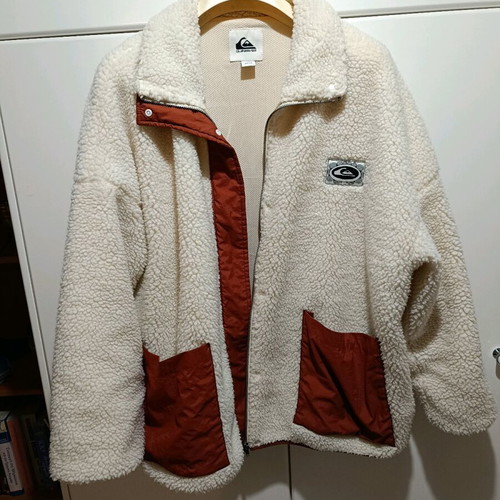 Quiksilver women's beige jacket small like new