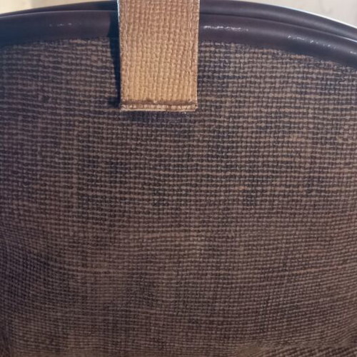 Vintage women's handbag like new, brown and beige earth tones