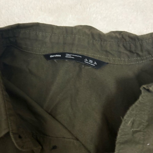 Bershka khaki shirt Large like new