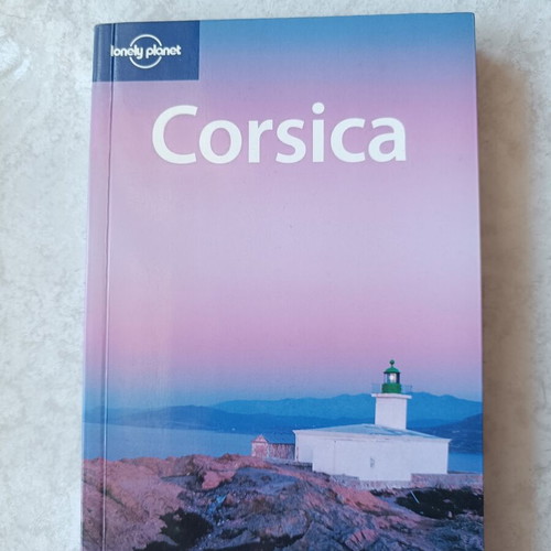 Corsica Lonely Planet travel guide like new, English