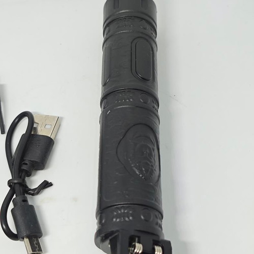 Rechargeable Trimmer with Black Embossed Design like new