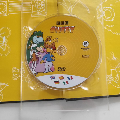 Muzzy BBC βιβλίο εκμάθησης ξένων γλωσσών Νο15 σαν καινούργιο