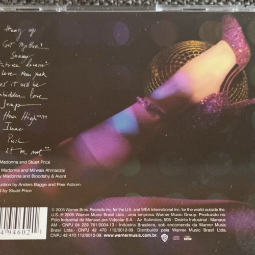 Madonna Confessions CD like new