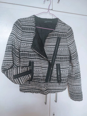 Zara women's jacket used, size M, gray