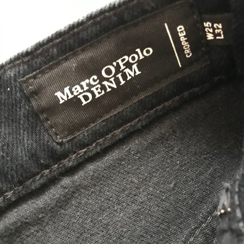 Marc O’Polo high waisted wide leg jeans new, size 25, black