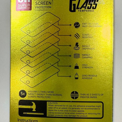 Huawei P20 Pro tempered glass screen protectors pack of 3, new