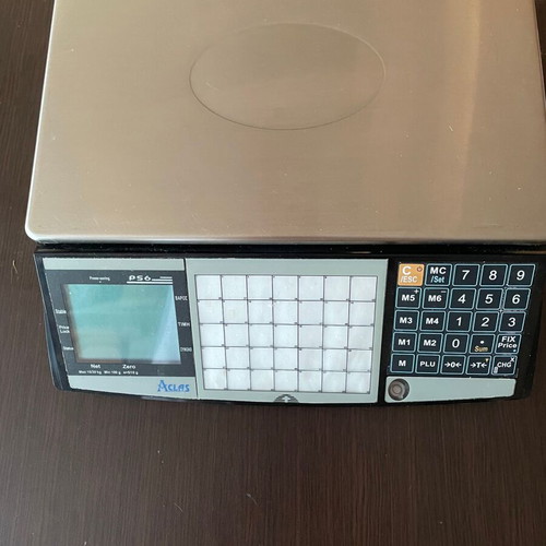 Aclas PS6 retail scale new with batteries and memories 30kg/10g