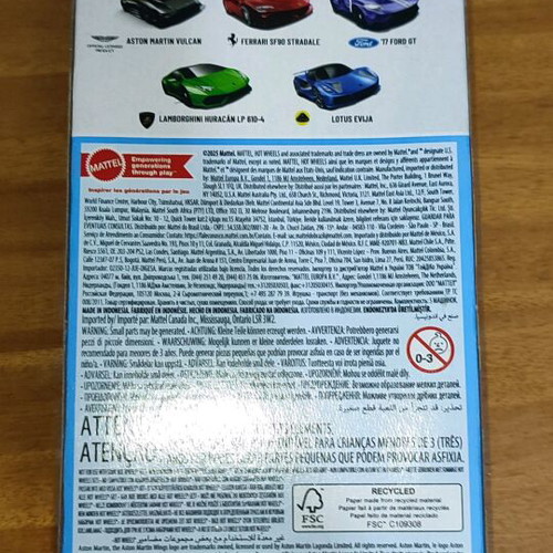 Hot Wheels Motor Show new, pack of 5 cars