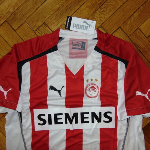 Olympiacos football shirt Puma 2005-06 new, size M
