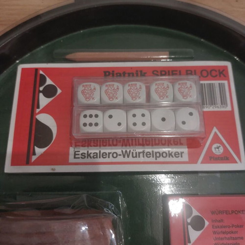 Piatnik Eskalero Würfelpoker Dice Set new