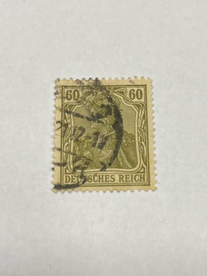 Germania Deutsches Reich Stamp 1920 like new