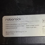 Roborock S6MaxV vacuum cleaner used