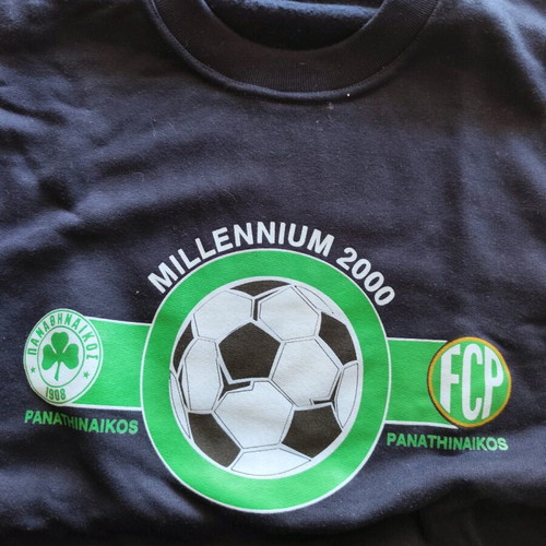 Panathinaikos Millennium 2000 collectible sweatshirt new