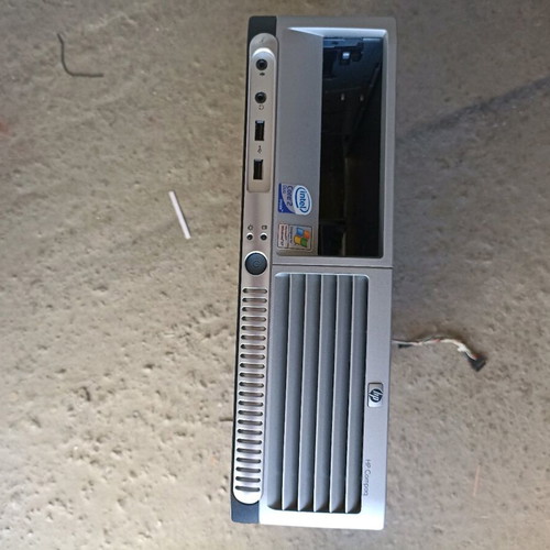 HP Compaq SFF desktop case used for spare parts or retro project