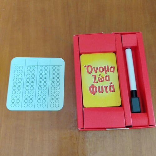 Onoma Zoa Fyta board game like new