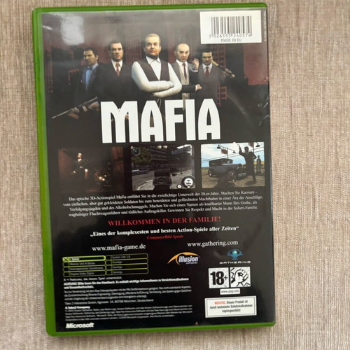 Mafia Xbox Original used, German complete