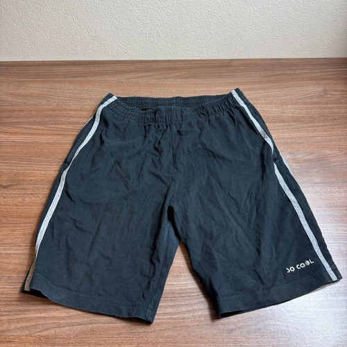 So Cool bermuda shorts used, black with gray stripe, size S