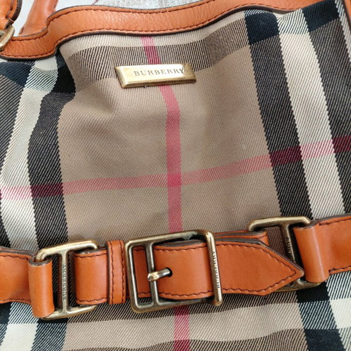 Burberry Sheldon handbag used with crossbody strap