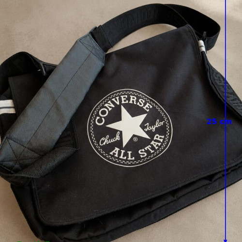 Converse Chuck Taylor All Star Messenger Bag black, new