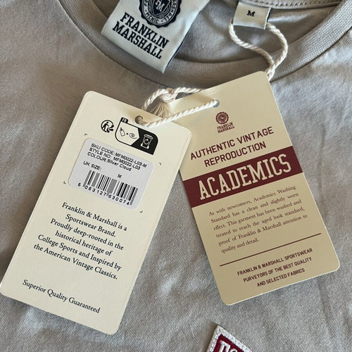 Franklin & Marshall men's t-shirt size Medium beige, brand new