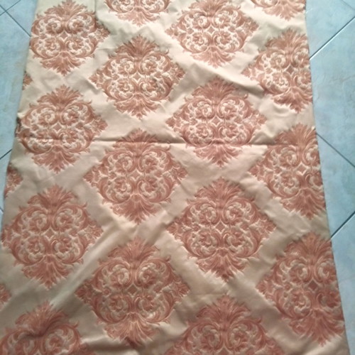 Tuscany no 1 silk taffeta home fabric new, 2 pieces