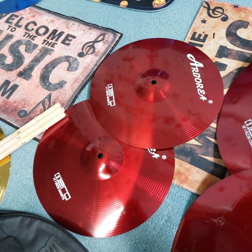 Cymbal sets new, complete series for beginners and practice