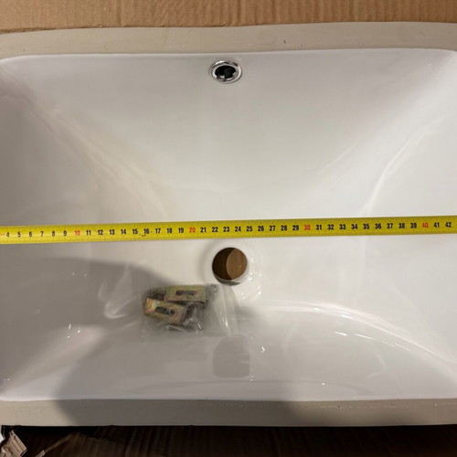 Marion undercounter basin new 47x34.5x17cm, set of 2 pieces