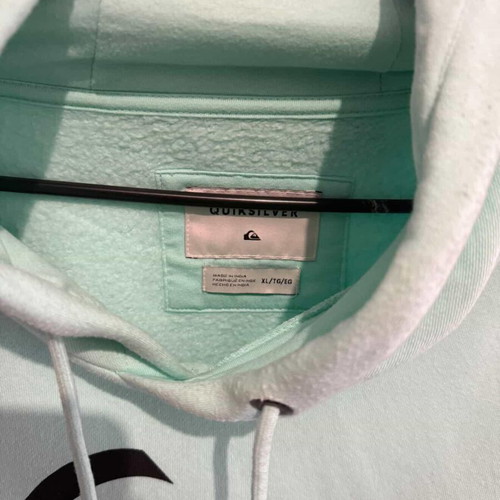 Quicksilver hoodie new, turquoise, size XL