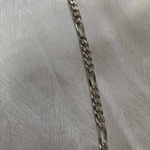Al'Oro men's silver chain necklace 925, 61 cm