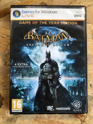 Batman Arkham Asylum PC game like new