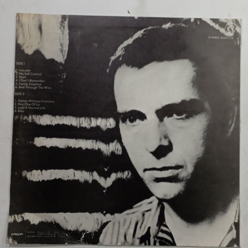 Peter Gabriel vinyl record used