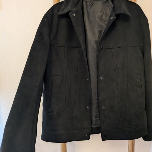 Zara jacket used, size L, black