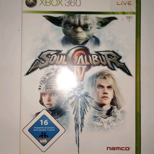 Soulcalibur IV Xbox 360 used, German edition