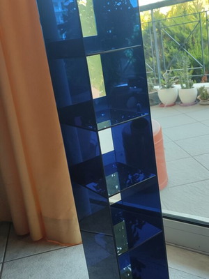 Habitat Allegro CD storage tower, vintage plexiglass