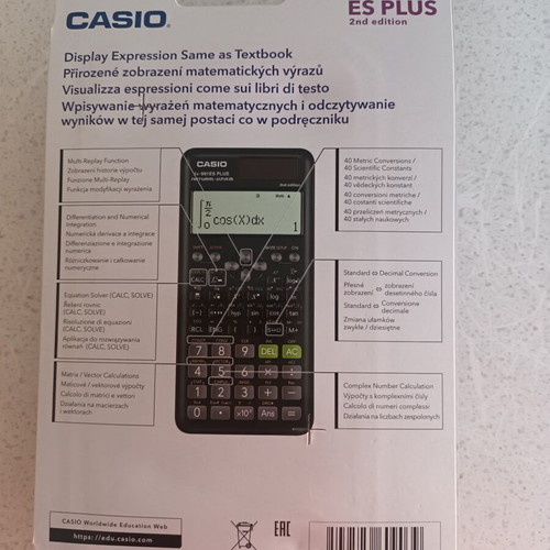 Casio fx-991ES PLUS 2nd Edition scientific calculator new