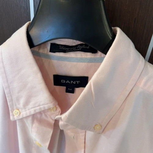 Gant Oxford University regular fit men's shirt size M like new, pink