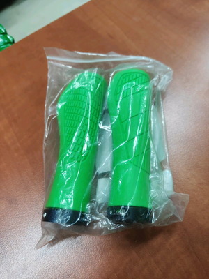 Green grips for electric scooters and bicycles new