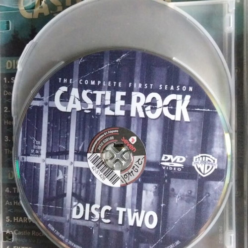 Castle Rock first season DVD used with Greek subtitles