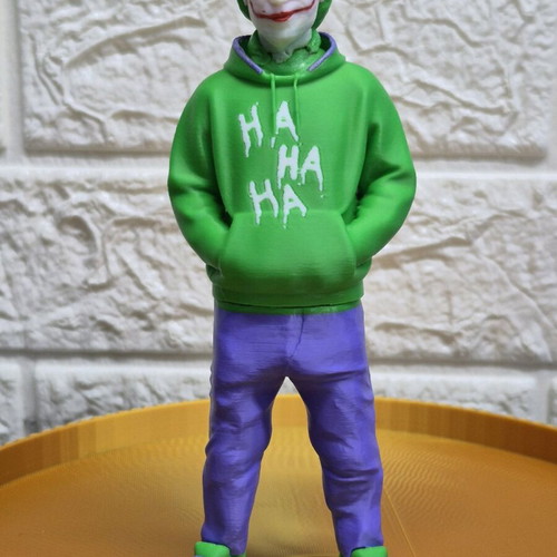 Joker figure new 3D printed decorative